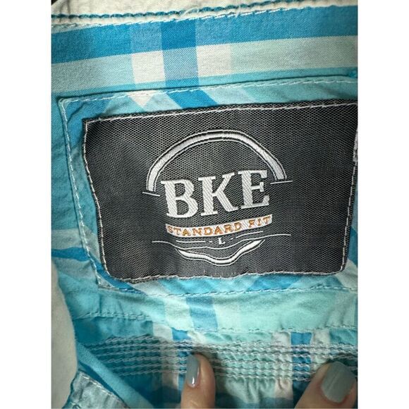 Buckle Mens Button Up Shirt Size Large - Picture 2 of 4